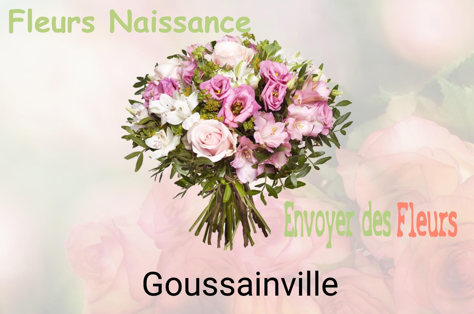 Bouquet de fleurs de naissance livré à Goussainville